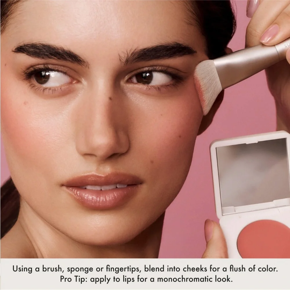 Summer Fridays☁️Blush Butter Balm Hydrating Peptide Cream Blush- Dusty Rose NIB